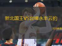 新北國(guó)王VS臺(tái)啤永豐云豹