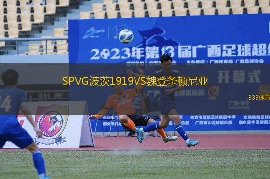 SPVG波茨1919VS魏登條頓尼亞